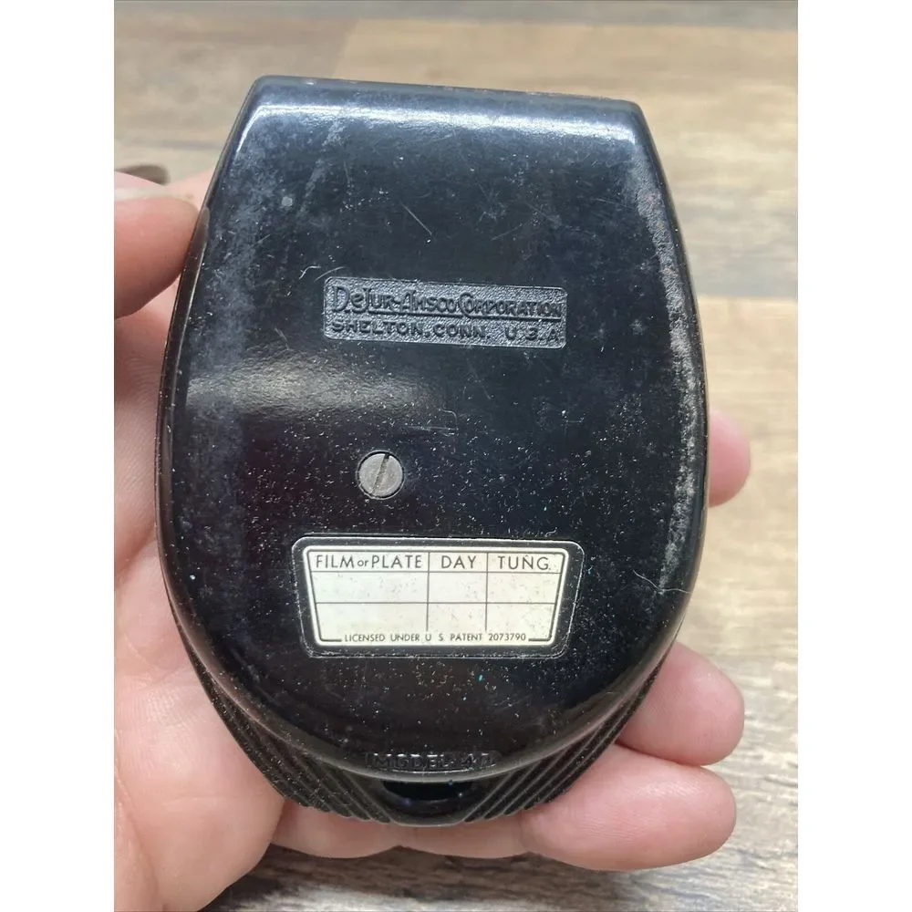 Vintage DeJUR Light Exposure Meter Model 40. Working.‎